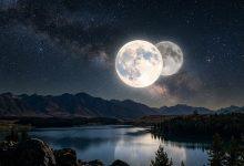 2026年5月將出現「藍月（Blue Moon）」與「微月（Micromoon）」同一月份發生的滿月天象組合。（圖／AI生成）
