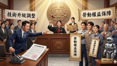 近期一則來自中國的法院相關判決報導，再度將「AI與裁員」的法律界線推上檯面。（圖／AI生成）