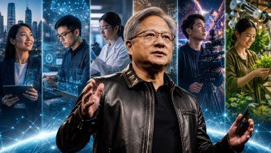 AI不只搶飯碗!黃仁勳震撼預言:這5種工作將「越來越值錢」 6 黃仁勳表示,未來關鍵在於社會與勞動市場能否及時適應新工具與技能需求。(圖/AI生成)