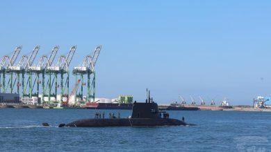 台灣國造潛艦新里程碑！海鯤艦與救難艦大武艦協作，順利完成魚雷回收。（圖／國防部）