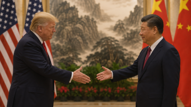 美國總統川普（Donald Trump）預計將與中國領導人習近平進行會晤。（圖／AI生成）