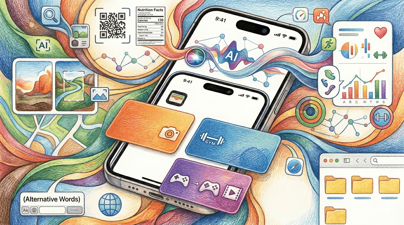 蘋果將於6月初舉行WWDC，據傳聞iOS 27 將會是一次以人工智慧（AI）為核心的重大版本更新。（圖／AI生成）