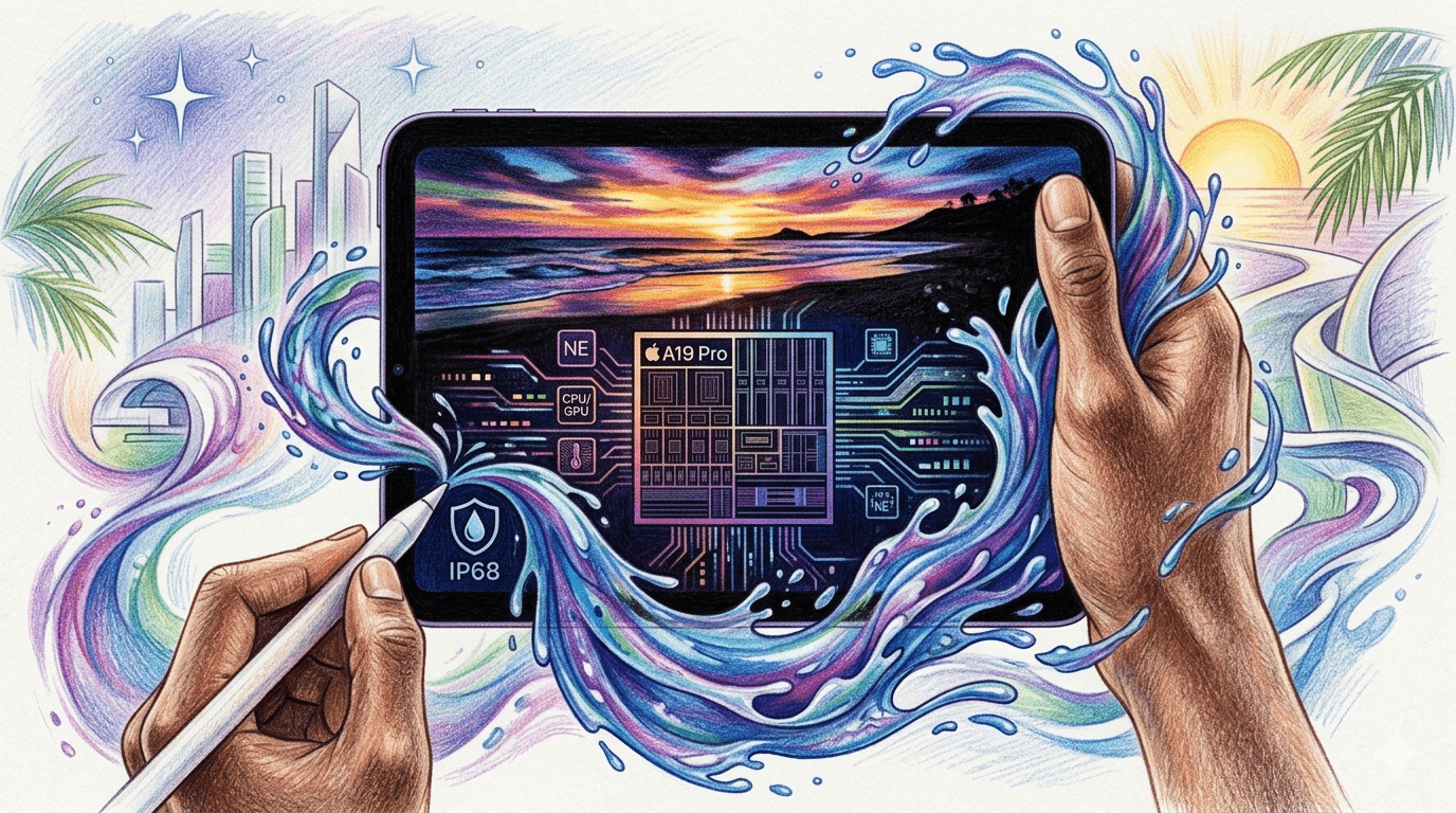 史上最強小平板來襲!iPad mini 8 效能、螢幕、防水大升級 最快年底亮相 1 有外媒指稱,雖目前還沒有任何傳言表明下一代 iPad mini 的具體發佈時間,但 2026 年稍後發布的可能性很高。(圖/AI生成)