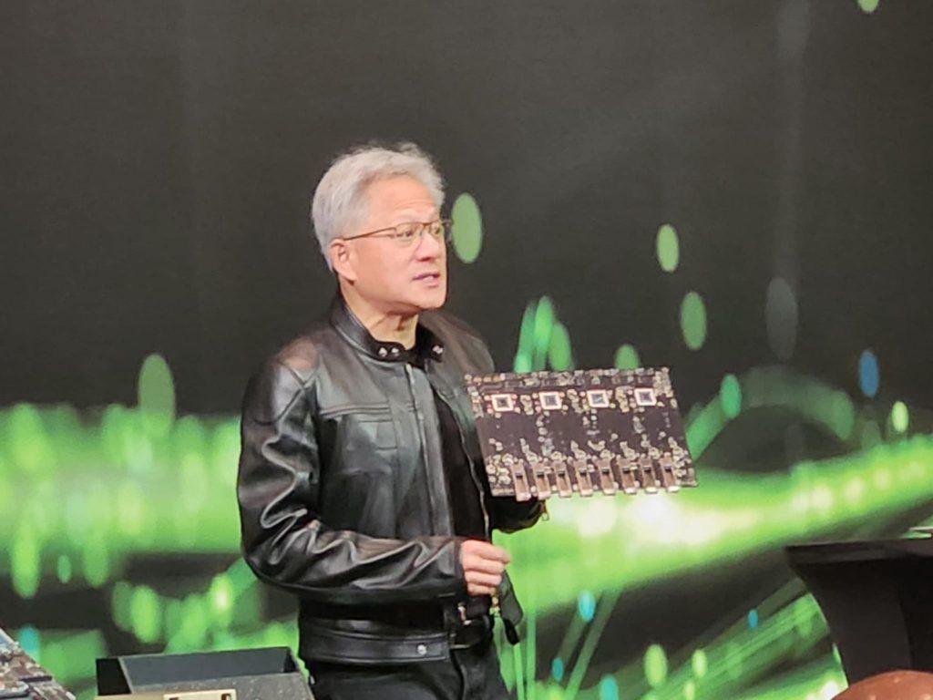 輝達執行長黃仁勳預計5月27日提前抵台，進行每年例行的兆元宴並前進COMPUTEX 2026。（資料圖／記者 孟圓琦攝）
