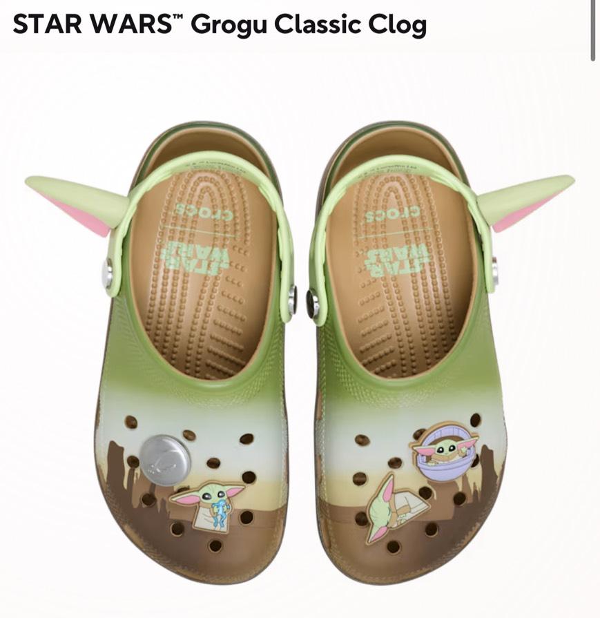 Crocs聯名新品！還有更多可愛的星球大戰主題Jibbitz飾品等你來收藏。（圖／取自crocs官網）