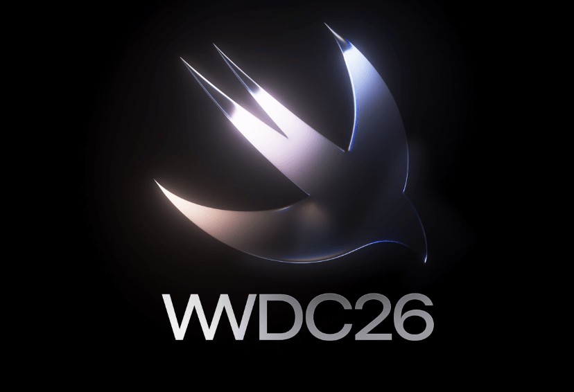 蘋果WWDC大會的官方主視覺圖形,暗藏了Siri全新外觀的設計線索。(圖/截取自蘋果)