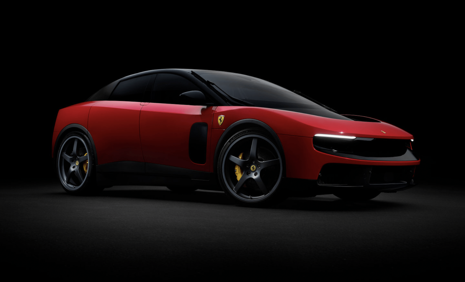 法拉利(Ferrari)首款純電動超跑、售價高達64萬美元的Luce。(圖/截取自法拉利)
