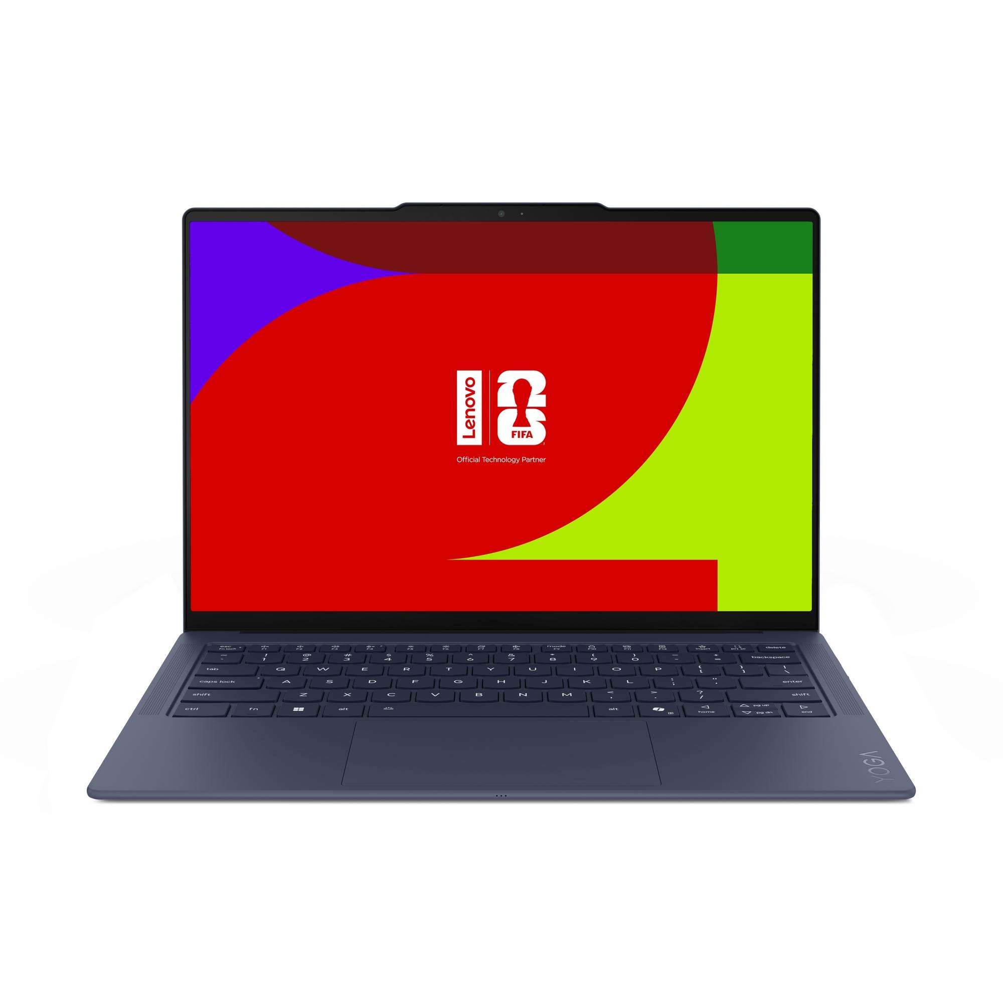 Yoga Slim 7i Ultra Aura Edition 重量僅975g，採用精密工程打造的航太級鎂鋁合金底盤，並針對顯示螢幕進行了全面優化。（圖／Lenovo提供）