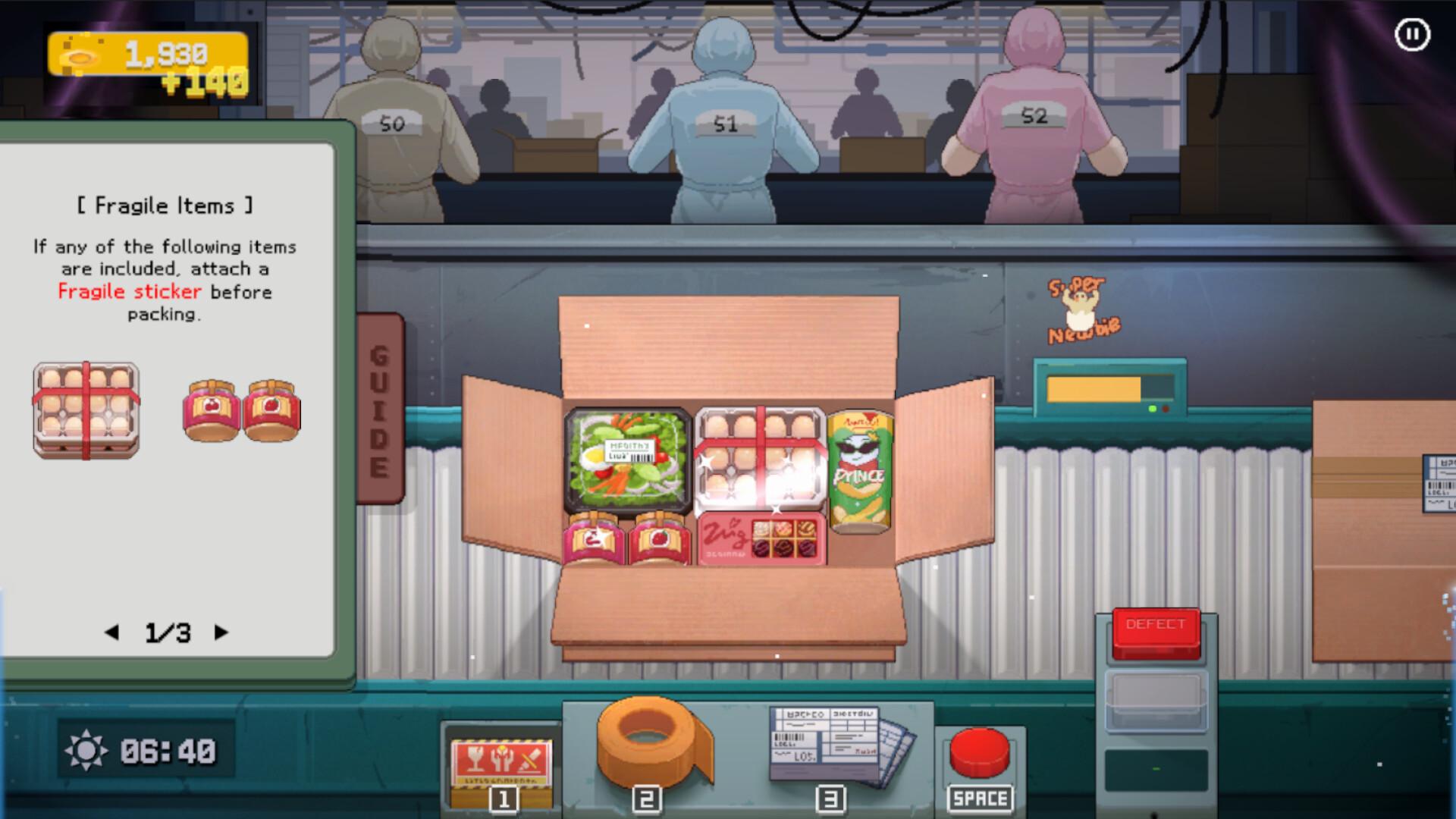 今天也是高效社畜!模擬新作《物流打工》免費體驗於 Steam 開放試玩 1 你已入職物流中心,擔任「包裝兼職合約工」。 在飛速運轉的輸送帶與日益增加的規則之中,還能找到屬於自己的幸福嗎?(圖/取自Steam)