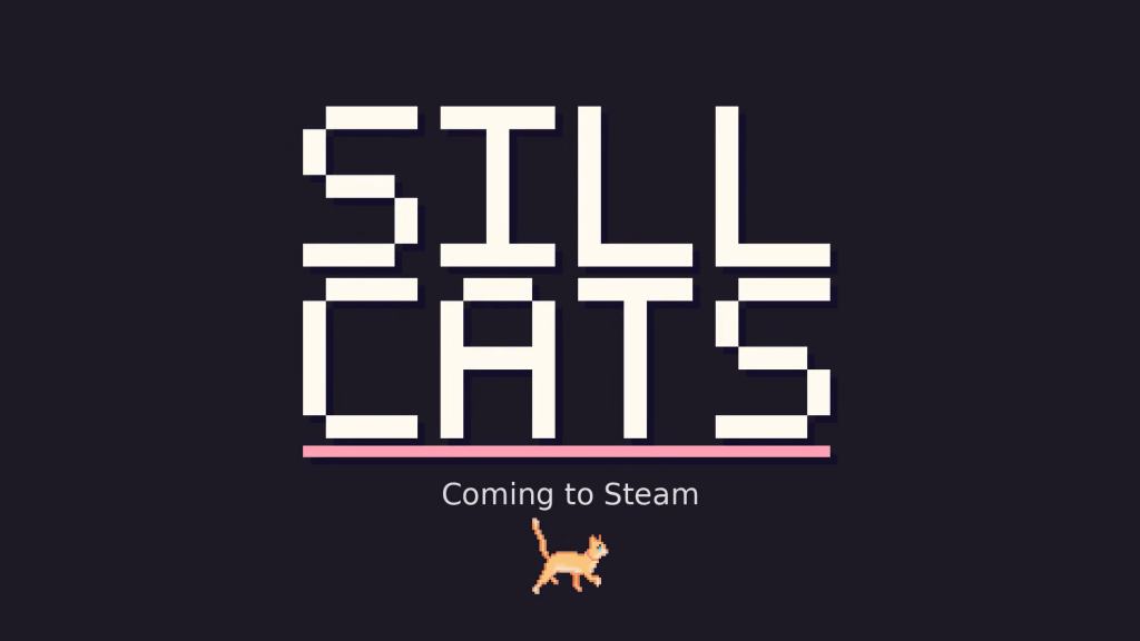 Sill Cats 是一群搬進你桌面的像素小貓！牠們會沿著打開視窗的頂邊溜達，找個角落窩起來睡大覺，看你動滑鼠就湊過來研究一下，到了凌晨兩點還會突然全螢幕狂奔。（圖／擷取自官方YT）