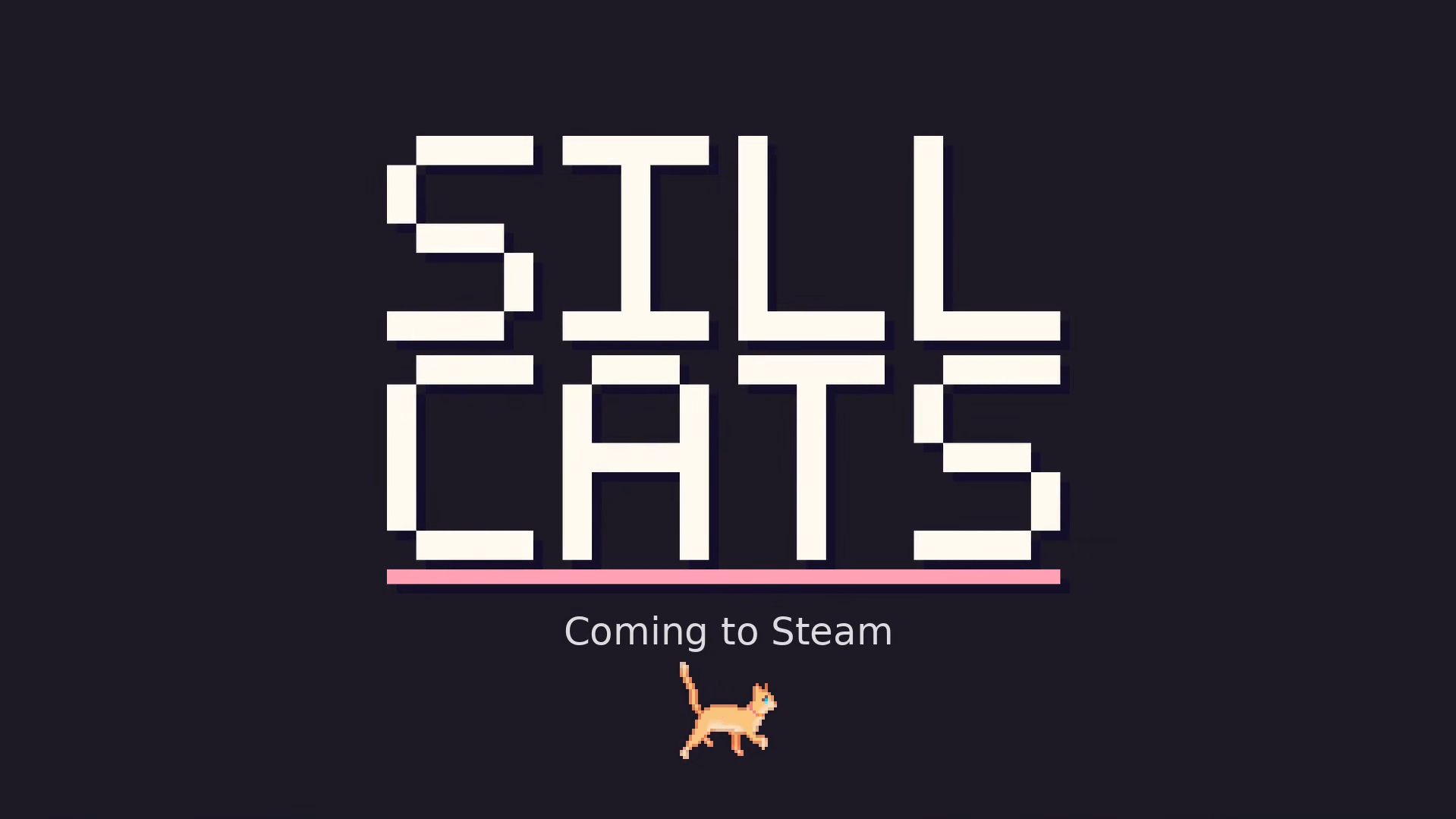 Sill Cats 是一群搬進你桌面的像素小貓！牠們會沿著打開視窗的頂邊溜達，找個角落窩起來睡大覺，看你動滑鼠就湊過來研究一下，到了凌晨兩點還會突然全螢幕狂奔。（圖／擷取自官方YT）