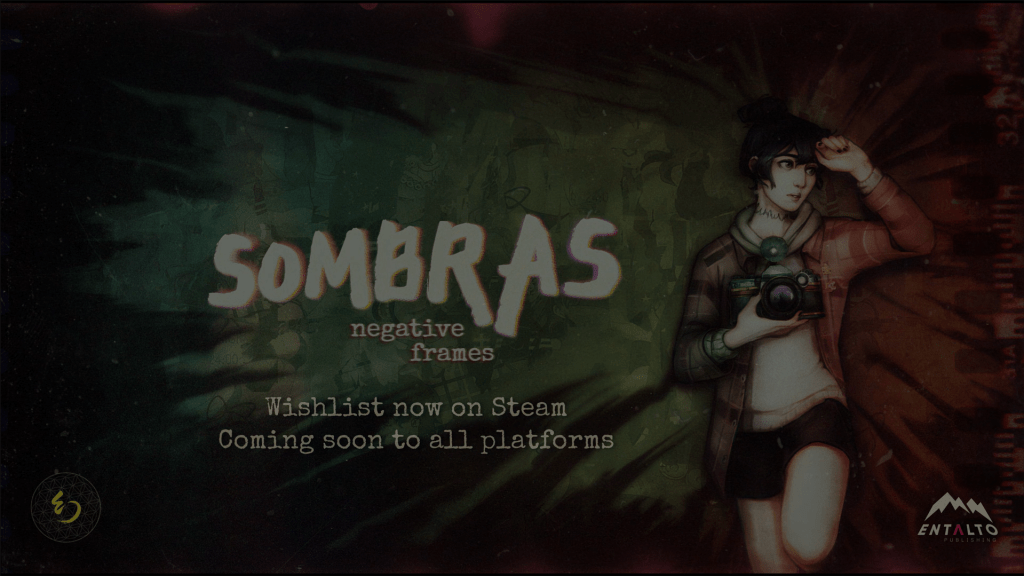 《SOMBRAS: negative frames》是一款以攝影為核心，融合輕度恐怖元素的第一人稱敘事遊戲。玩家將跟隨日裔西班牙攝影系學生汐美，體驗她被捲入2000年代日本小鎮的黑暗鏡像世界，並被迫直面自己內心深處的碎片。（圖／取自Steam）