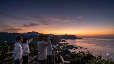 水星將於6月中旬達到「東大距」位置，在日落後短暫現身西方低空，成為全年較佳觀測窗口之一。（圖／AI生成）