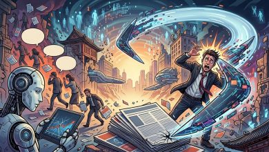 AI恐慌行銷的迴力鏢｜專家論點【張瑞雄】（圖／AI生成）