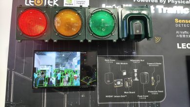 COMPUTEX 2026/把十字路口變聰明 光林智能引領實體AI規模化落地美洲 4 針對次世代智慧交通,光林智能推出了 Interlux AI 交通號誌系統。(圖/記者許若茵攝)