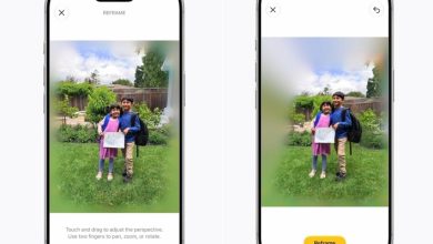 「照片」app 中的「空間重構」功能讓使用者可以在拍攝後調整照片構圖。（圖／擷取自蘋果官網）