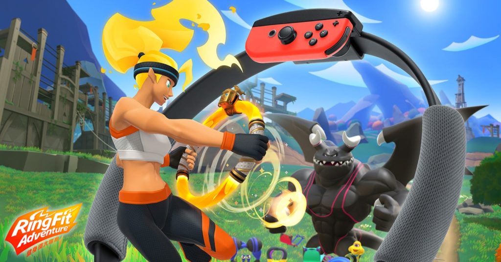 精選 9 任天堂於2019年在Switch平台上推出的現象級運動遊戲《健身環大冒險》,至今仍被許多玩家視為居家運動的必備神作。(圖/截取自任天堂)