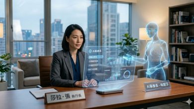 Asana認為未來企業內部或將出現新型角色——「AI Chief of Staff（AI幕僚長）」，由AI協助主管進行資訊整合與管理決策支援。（圖／AI生成）