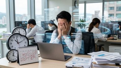 AI讓你省時間?研究揭「假效率陷阱」 員工每週反被AI吃掉近1天工作量 3 AI帶來的效率紅利正被隱性成本快速侵蝕,甚至出現「表面提速、實際拖慢」的矛盾現象。(圖/AI生成)