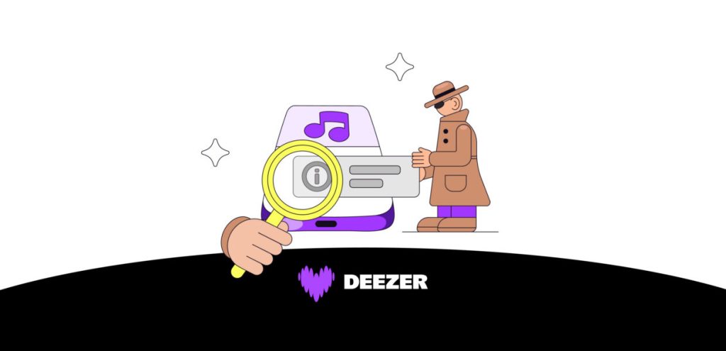 【AI工具】AI音樂湧入!Deezer推免費偵測工具「支援YT、Spotify等20大平台」 1 Deezer決定自行採取行動,推出一項可掃描不同串流平台播放清單、辨識AI生成歌曲的新工具。(圖/Deezer)