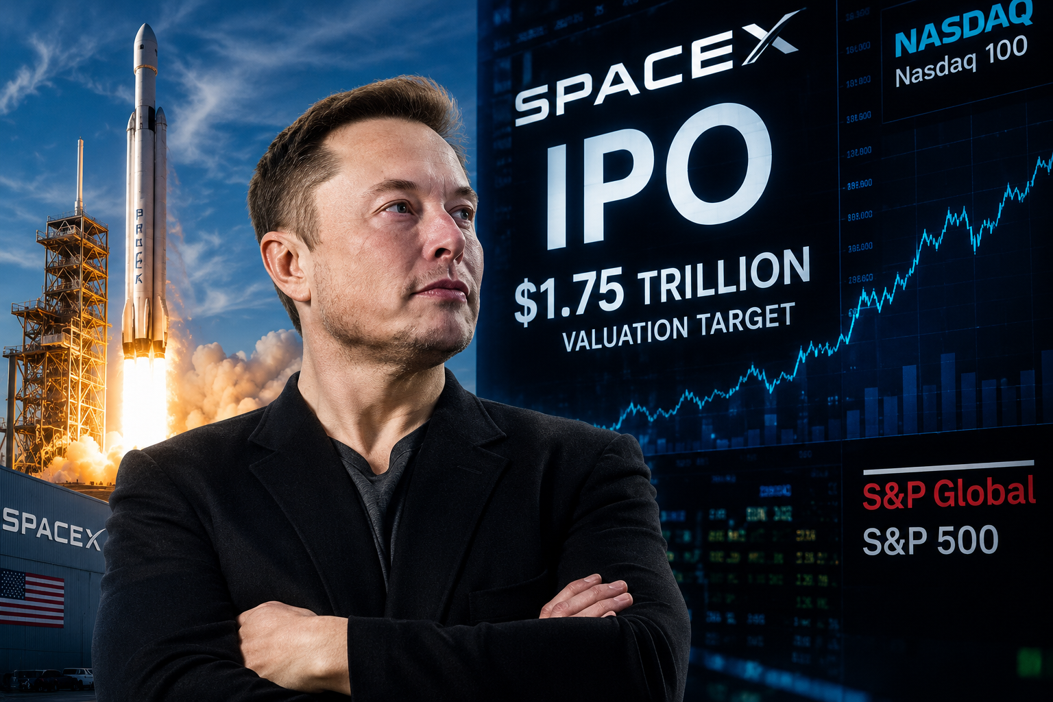 SpaceX IPO成馬斯克信任投票?市場人士:投資人押注的是他的未來願景 1 ChatGPT Image 2026年6月12日 下午04 10 02
