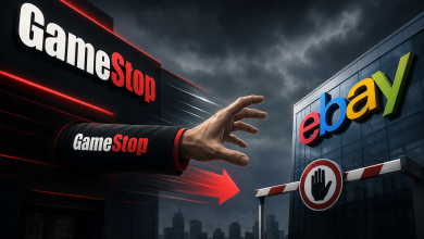 力拚560億美元收購eBay!GameStop執行長放棄350億美元獎酬方案 4 GameStop正全力推動高達560億美元的eBay併購案。(圖/AI生成)