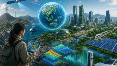 綠色能源、ESG永續轉型的時代之下，地球科學系相關背景的人才正成為科技業重視的關鍵競爭力。（圖／AI生成）