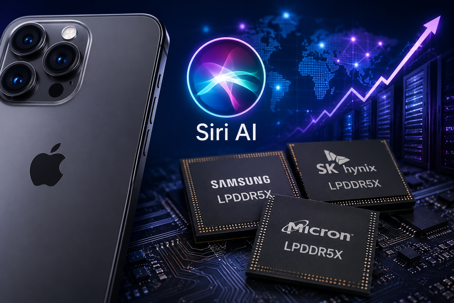 Siri AI升級恐加劇記憶體吃緊 三星、SK海力士可望成最大受惠者 1 F71C5FC1 1127 4BA8 90F0 A749D7AC5249