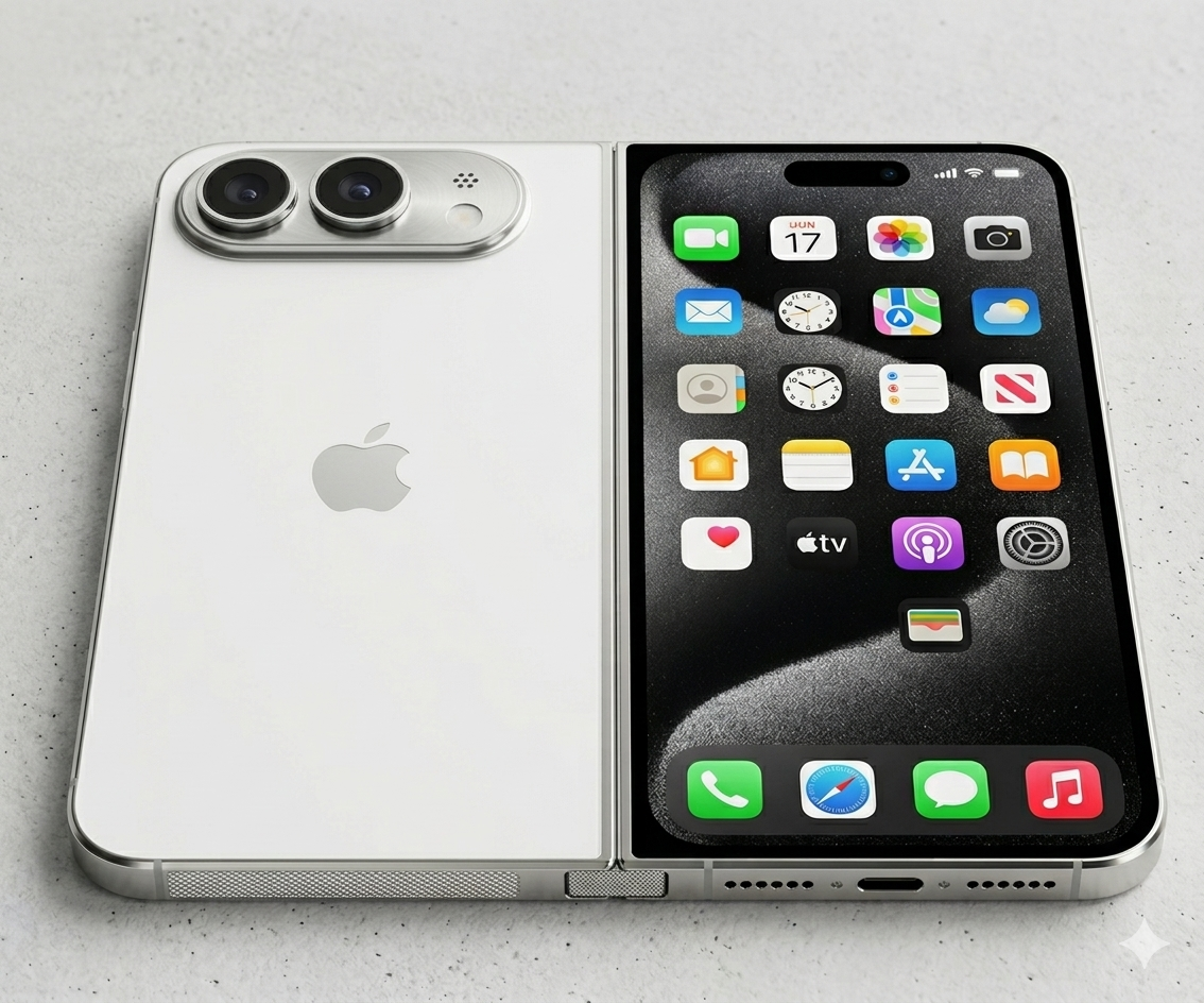 蘋果說溜嘴?iOS 27 測試版代碼意外流出 證實首款摺疊新機開發線索 1 蘋果 iOS 27 的首個開發者測試版(Developer Beta)驚覺內部包含了大量僅能應用於摺疊螢幕裝置的特定功能參數。(圖/AI生成)