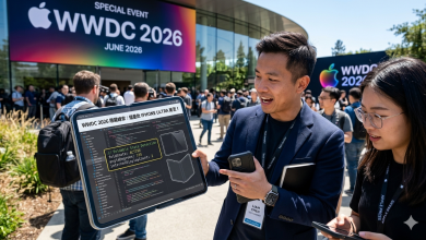 WWDC 2026 暗藏玄機!5大軟體關鍵線索指向蘋果將推摺疊款 iPhone Ultra 5 或許iPhone Ultra 存在的最有力證據可以在 iOS 27 本身中找到,因為 Sam Henri Gold 發現的第一個 beta 版代碼中包含了“foldState”和“angleDegrees”的提及。(圖/AI生成)