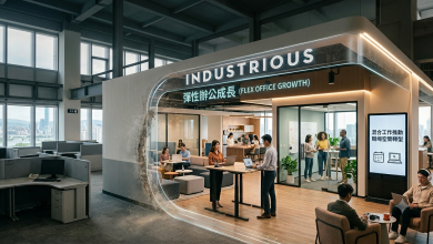 辦公室正在消失?Industrious擴張帶動彈性辦公成長 混合工作重塑工作空間 3 全球職場結構持續調整,彈性辦公市場需求也同步上升,並成為商用不動產與工作模式變化的重要觀察指標。(圖/AI生成)