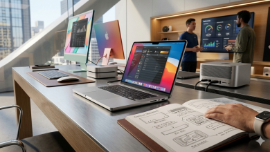MacBook Ultra 來了?蘋果 M6 晶片蓄勢待發 Mac 產品線大洗牌 5 預計蘋果公司今年秋季最重磅的Mac新品發表會將是傳聞中的MacBook Ultra!(圖/AI生成)