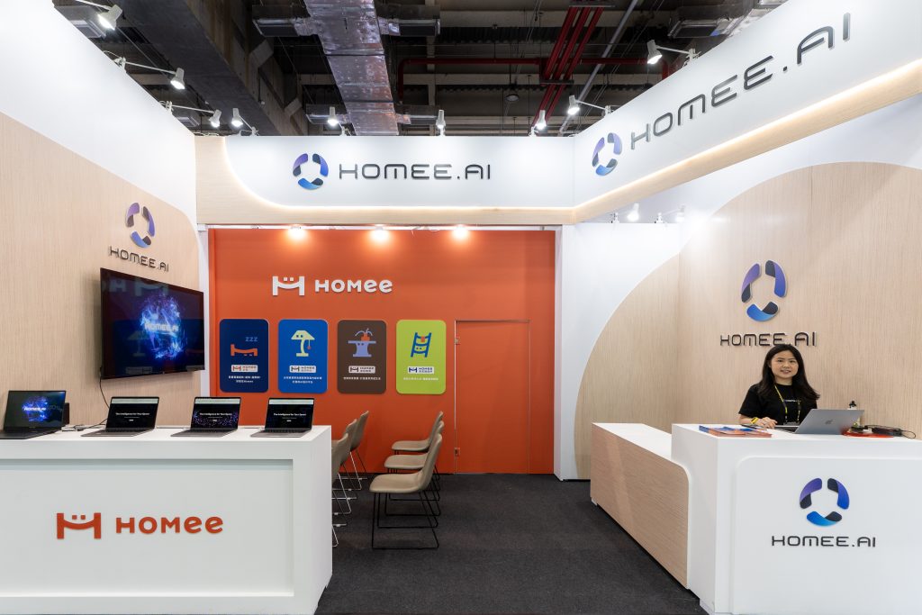 HOMEE AI在COMPUTEX 2026首度完整公開「空間AI生態系」。（圖／HOMEE AI提供）