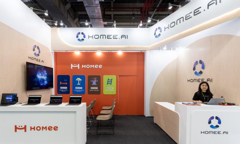 HOMEE AI在COMPUTEX 2026首度完整公開「空間AI生態系」。（圖／HOMEE AI提供）