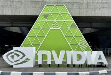 輝達NVIDIA。 （圖／記者孟圓琦攝影）
