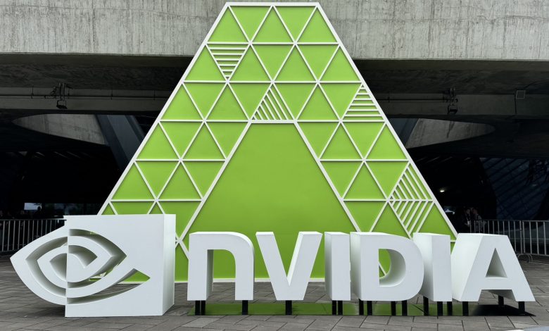 輝達NVIDIA。 （圖／記者孟圓琦攝影）