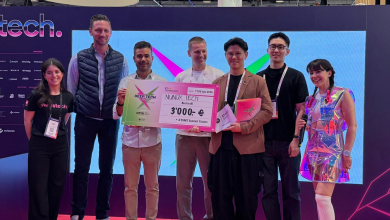 台灣新創企業前進VivaTech 2026 聯覺科技勇奪AI創新首獎 4 聯覺科技獲瑞士國家館競賽AI領域第1名。(圖/經濟部提供)