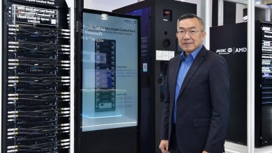 神雲科技總經理黃承德於COMPUTEX 2026分享神雲科技多元化-AI-解決方案與生態系整合成果。（圖／神雲科技提供）