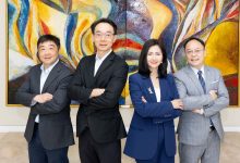 遠東商銀再次攜手SAS，推進智慧金融AI轉型。（左起：SAS台灣總經理龔律安、SAS 台灣暨香港金融事業群業務顧問部門負責人滕嘉敦、遠東商銀個人金融事業群副總經理張小倩、遠東商銀個人金融事業群行銷發展部部長盧宗毅）（圖／SAS台灣提供）