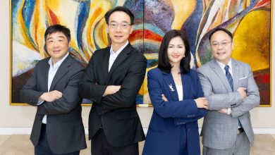 遠東商銀再次攜手SAS，推進智慧金融AI轉型。（左起：SAS台灣總經理龔律安、SAS 台灣暨香港金融事業群業務顧問部門負責人滕嘉敦、遠東商銀個人金融事業群副總經理張小倩、遠東商銀個人金融事業群行銷發展部部長盧宗毅）（圖／SAS台灣提供）