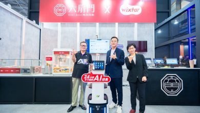 以六扇門實際營運場景為基礎的AI火鍋店展演「24 小時不下班的 AI 店⻑」如何貫穿點餐、巡店、 訂收貨與決策，完整覆蓋門市營運全場景。（圖／星益欣提供）