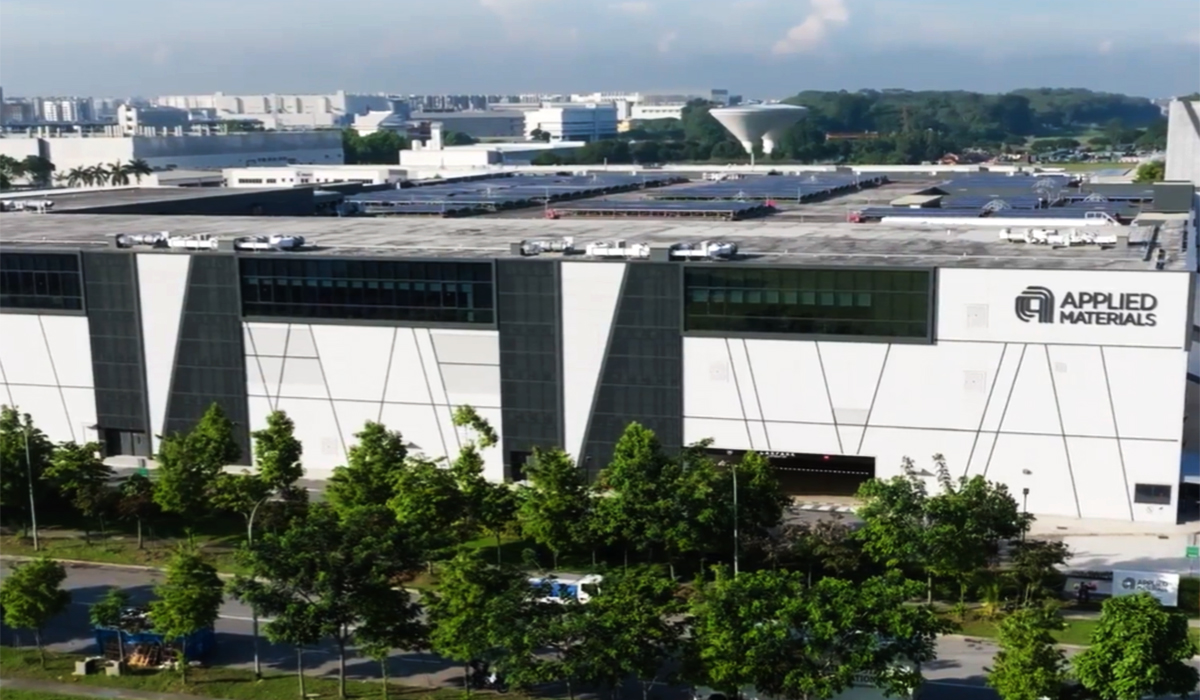 應用材料公司新加坡淡濱尼園區（Tampines Campus）為永續與智慧化半導體設備生產樹立新標竿