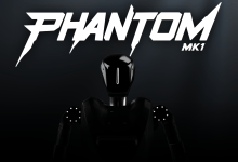 新創公司Foundation秘密將代號為「Phantom MK-1」的人型機器人送往烏克蘭進行試點演示。（圖／截取自Foundation）