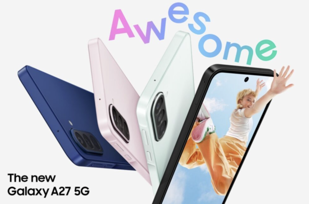 精選 7 Galaxy A27外觀設計、核心規格與功能亮點因為失誤全數曝光。(圖/截取自三星)