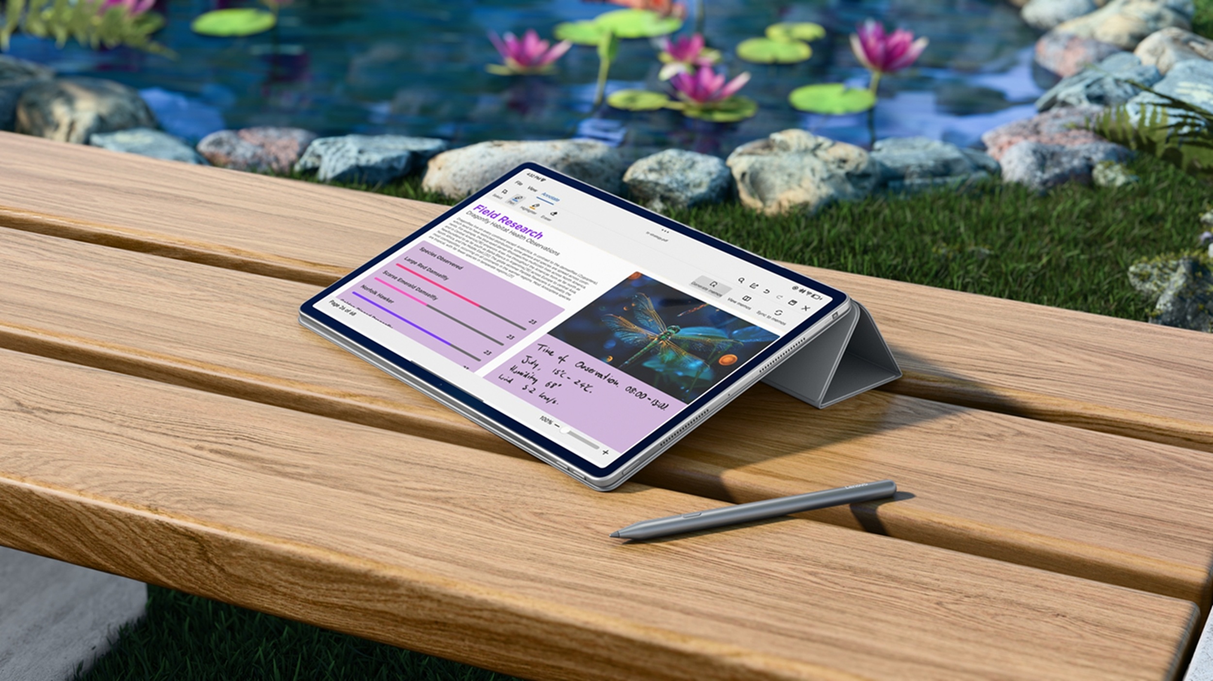 Lenovo 今（24）日在台推出全新平板——專為智慧學習打造的 Lenovo Idea Tab Pro Gen 2。（圖／Lenovo提供）