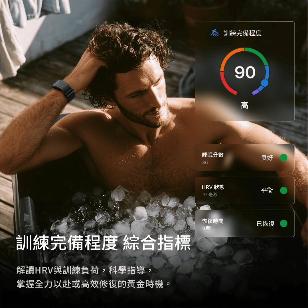 Garmin CIRQA智慧手環倒數在台上市!主打10天超長續航、核心生理數據免訂閱費 4 (圖/Garmin提供)