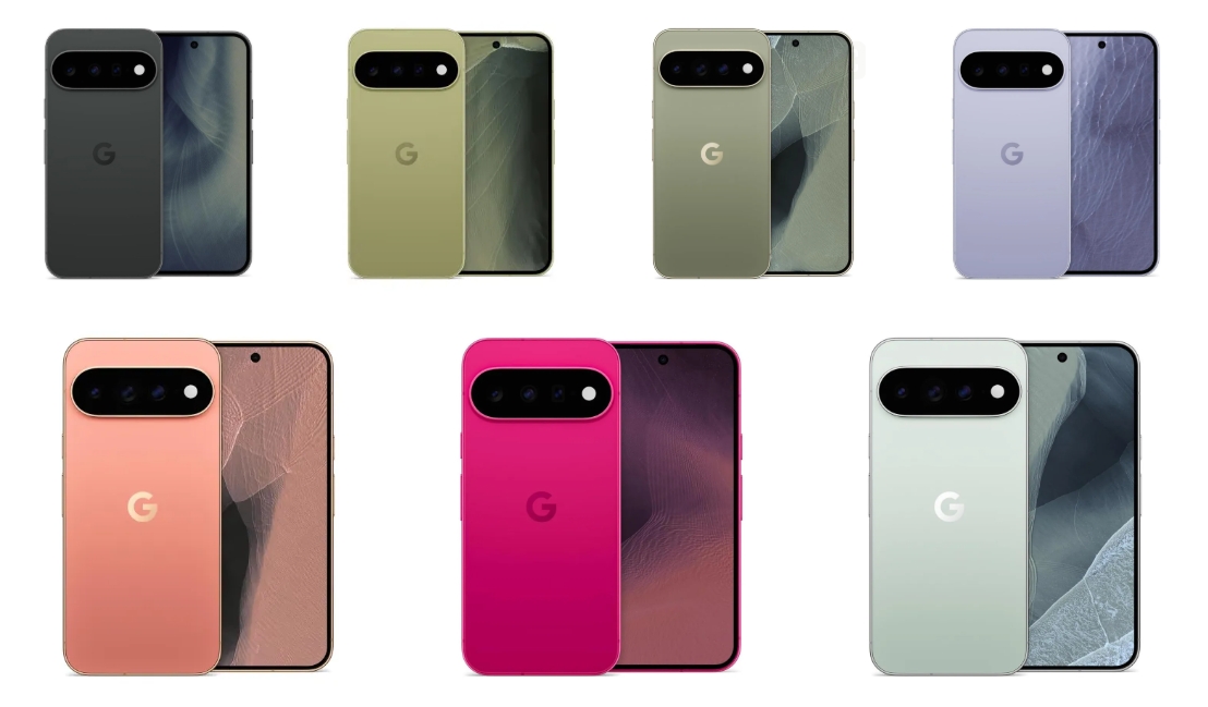 知名外媒9to5google表示，Pixel 11 的基礎款標題分別為「午夜藍」、「紫紅色」和「苔蘚綠」，但由 於曝光平台是亞馬遜—一個充斥著第三方賣家的平台，仍應對此持保留態度。（圖／取自9to5google）