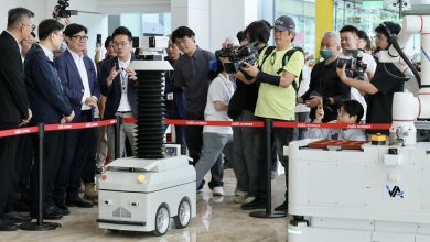 飛傲科技「機器人創新中心」進駐高軟 陳其邁:歡迎投資高雄 3 飛傲科技「機器人創新中心」進駐高軟。(圖/高雄市政府提供)
