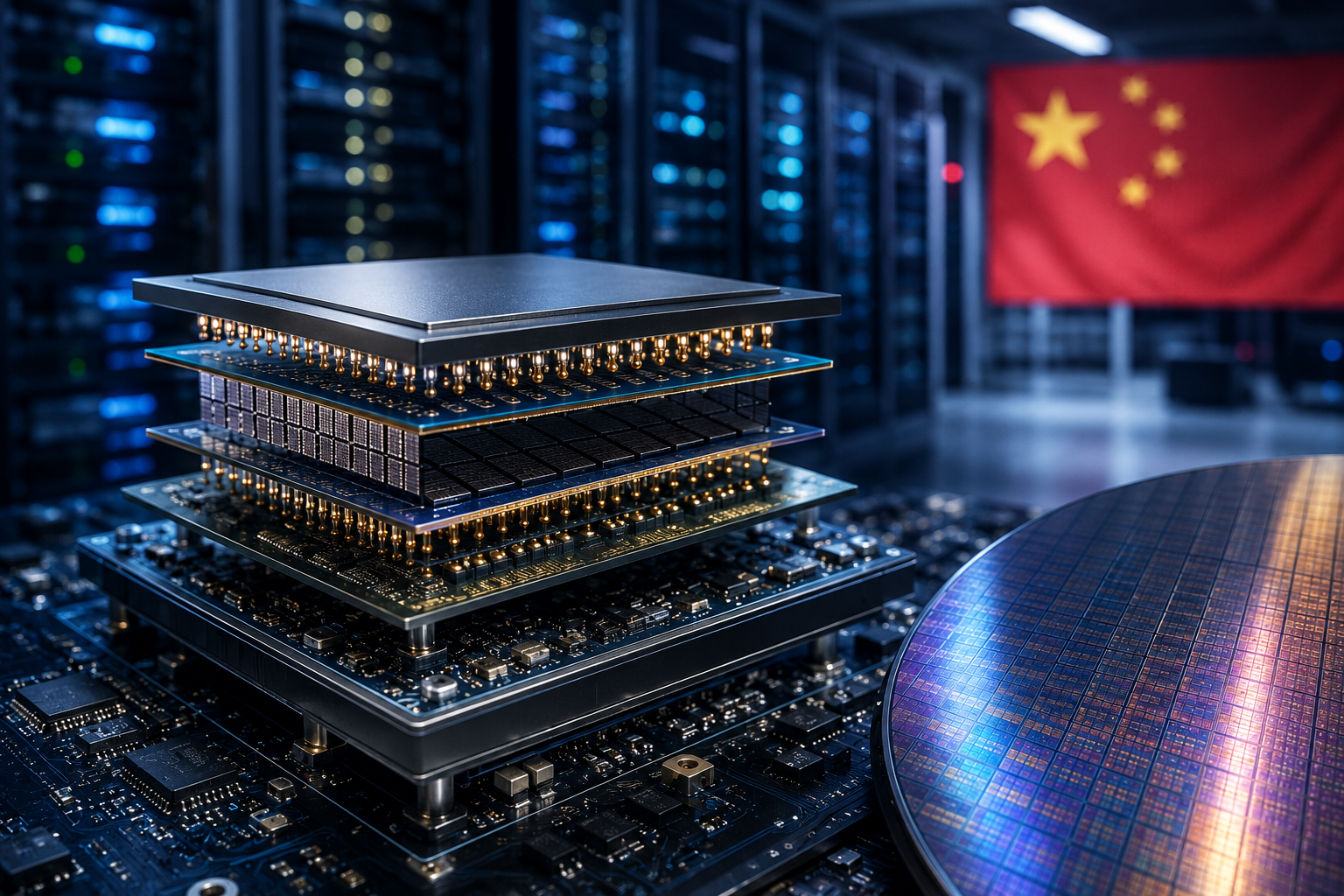 中國DFSX發表3D DRAM AI晶片DF1000 以14奈米製程、3.5D封裝降低HBM依賴 1 ChatGPT Image 2026年7月16日 下午06 03 41