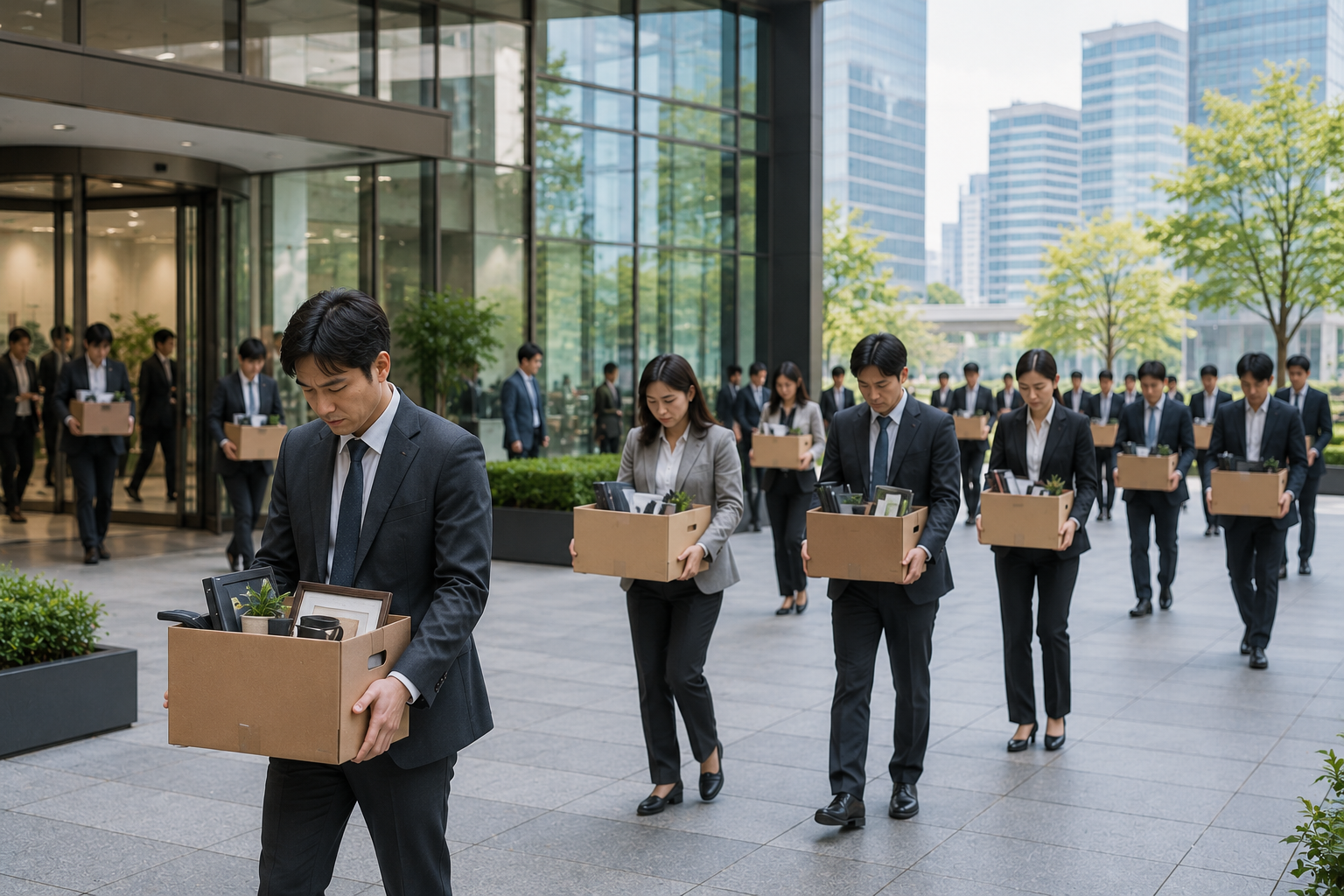 裁員真的是AI害的?最新研究:積極導入AI企業反而招募更多員工 1 企業裁員以AI取代部分人力,但導入後卻發現效果不如預期,開始重新聘用員工。(圖/AI生成)